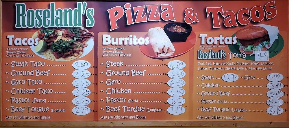 Roseland Pizza & Tacos Menu image 4